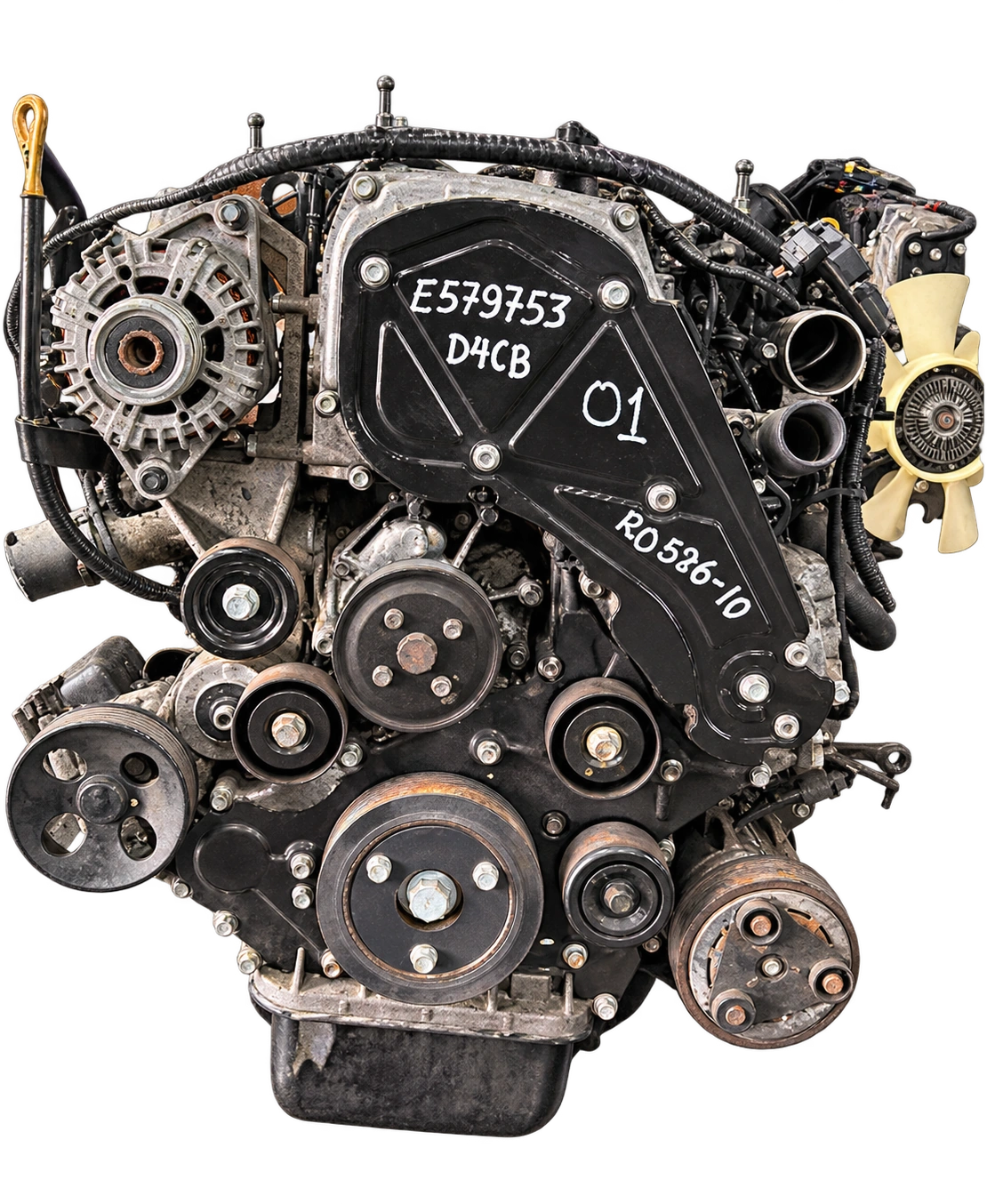 Motor Hyundai D4CB · 2.5 diésel, referencia del catálogo