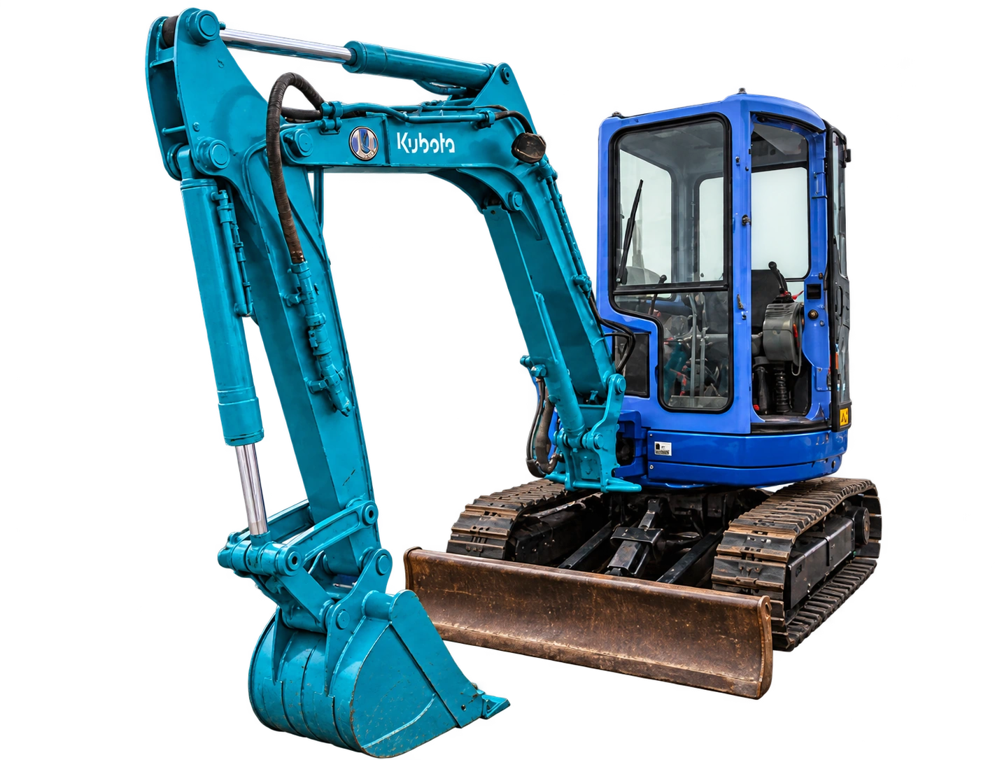 Mini excavadora Kubota, equipo del catálogo