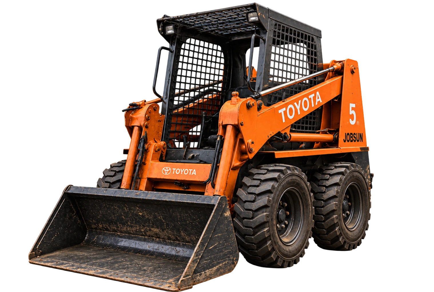 Minicargador Toyota Jobsun, equipo del catálogo